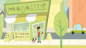 kids magazine vector