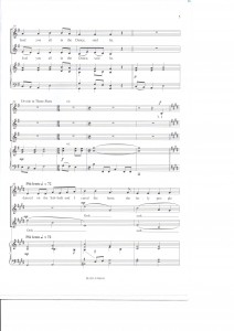 music sheet